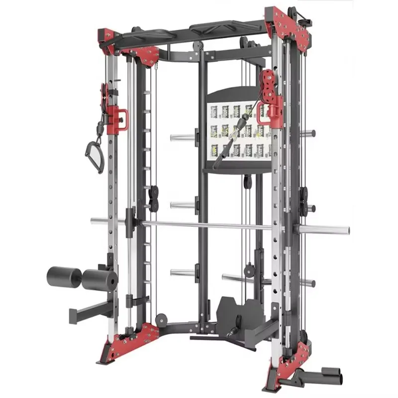 YTYIN New Fitness Smith Machine Gym Fitness Multi-Functional Smith Fitness Machine