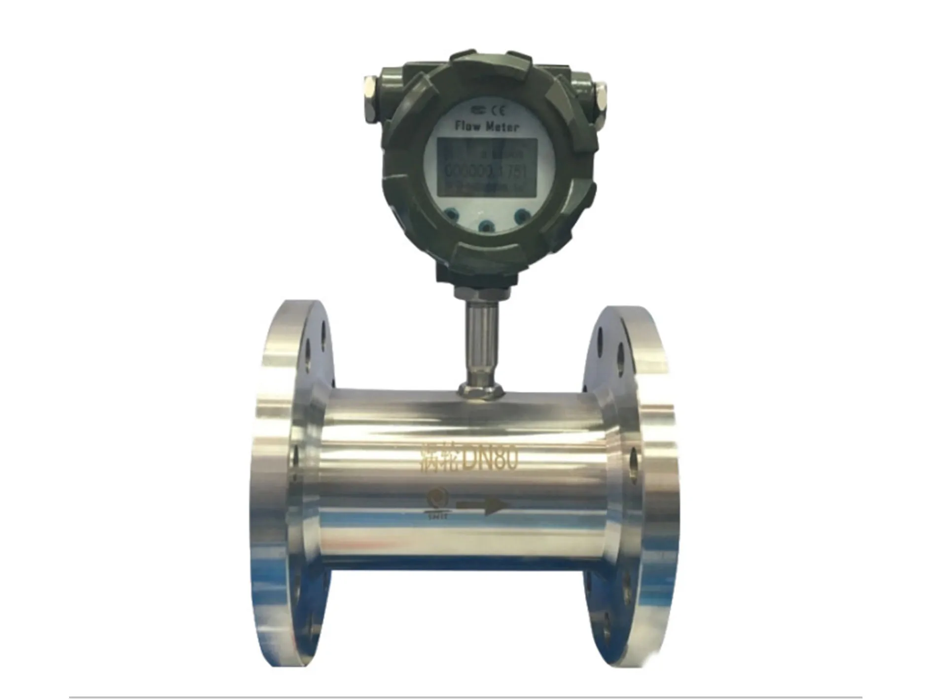 Turbine Flowmeter for oil with display