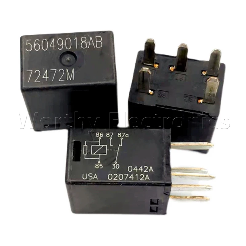 Free shipping 10pcs/lot relay 12VDC 35A 4/5PIN 56049018AB HFV9-G-12-H-R