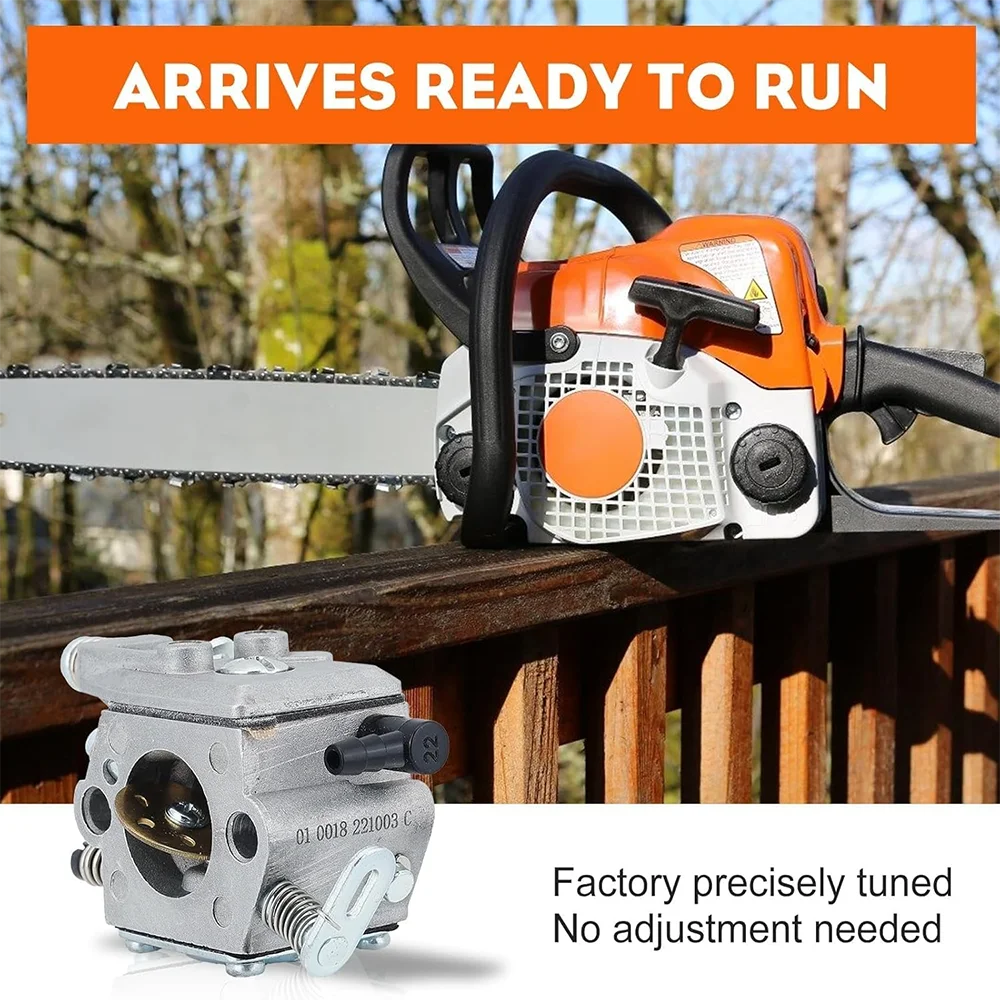 المكربن ل Stihl MS210 MS230 MS250 021 023 025 بالمنشار Carb استبدال Walbro WT286 المكربن مع فلتر الهواء 1123 160 1650