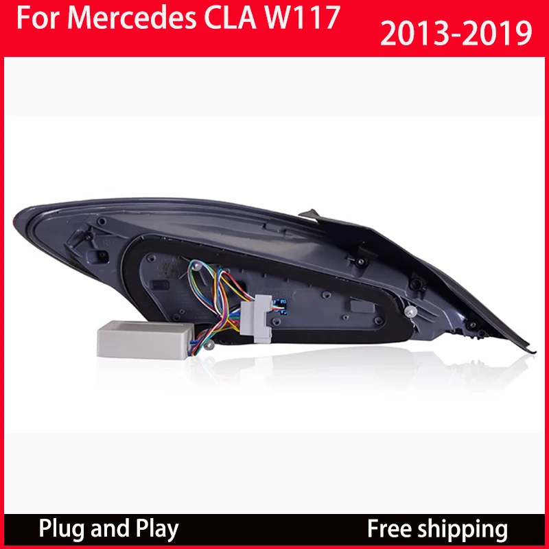 Car Styling Head Lamp For Benz CLA 2013-2019 Taillight Dynamic Turn Signal Mercedes W117 CLA180 CLA200 CLA300 Rear Lamp DRL+Turn