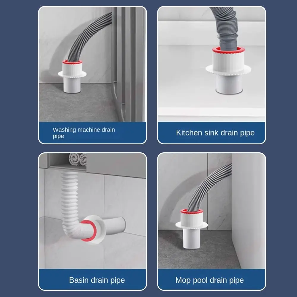 Anti odor Water Pipe Plug Insect Proof One Way Valve Floor drain device Colander Washbasin Drain Cover