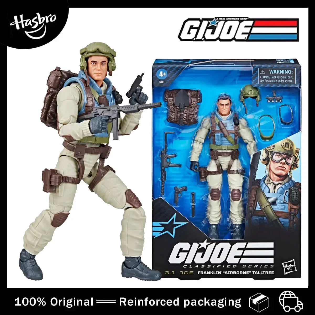 In Stock Hasbro G.I. Joe Classified Series #115 Franklin Airborne 