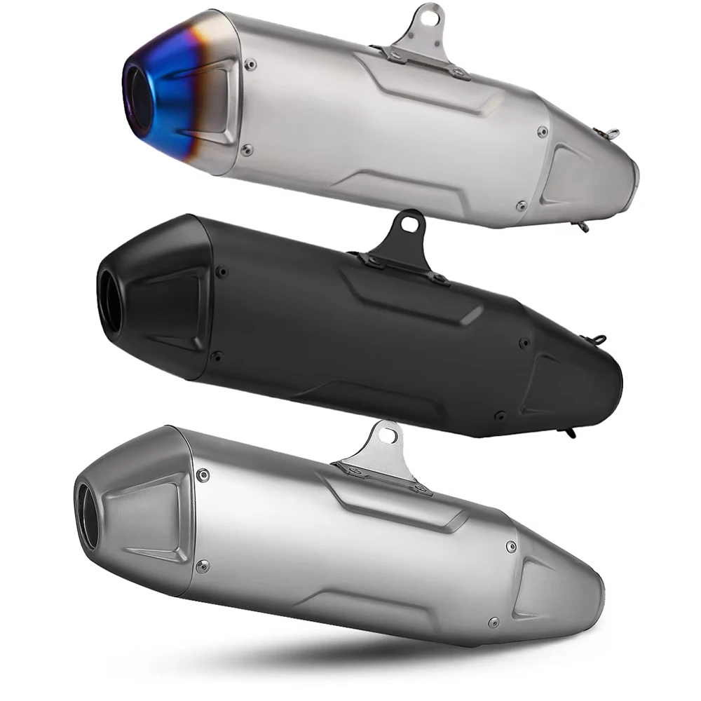 

51mm Universal Off Road Exhaust Pipe Right Left Side Muffler EscapAe Moto Dirt Bike for KLX 250 SX-F 350 EXC xl750 dr650s CRF450