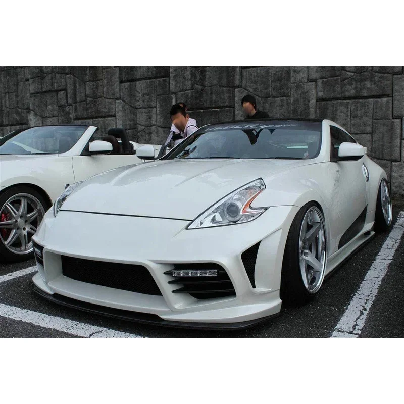 

Fiber Glass Car Parts 09 Onwards 370Z Z34 WBS Style Front Bumper
