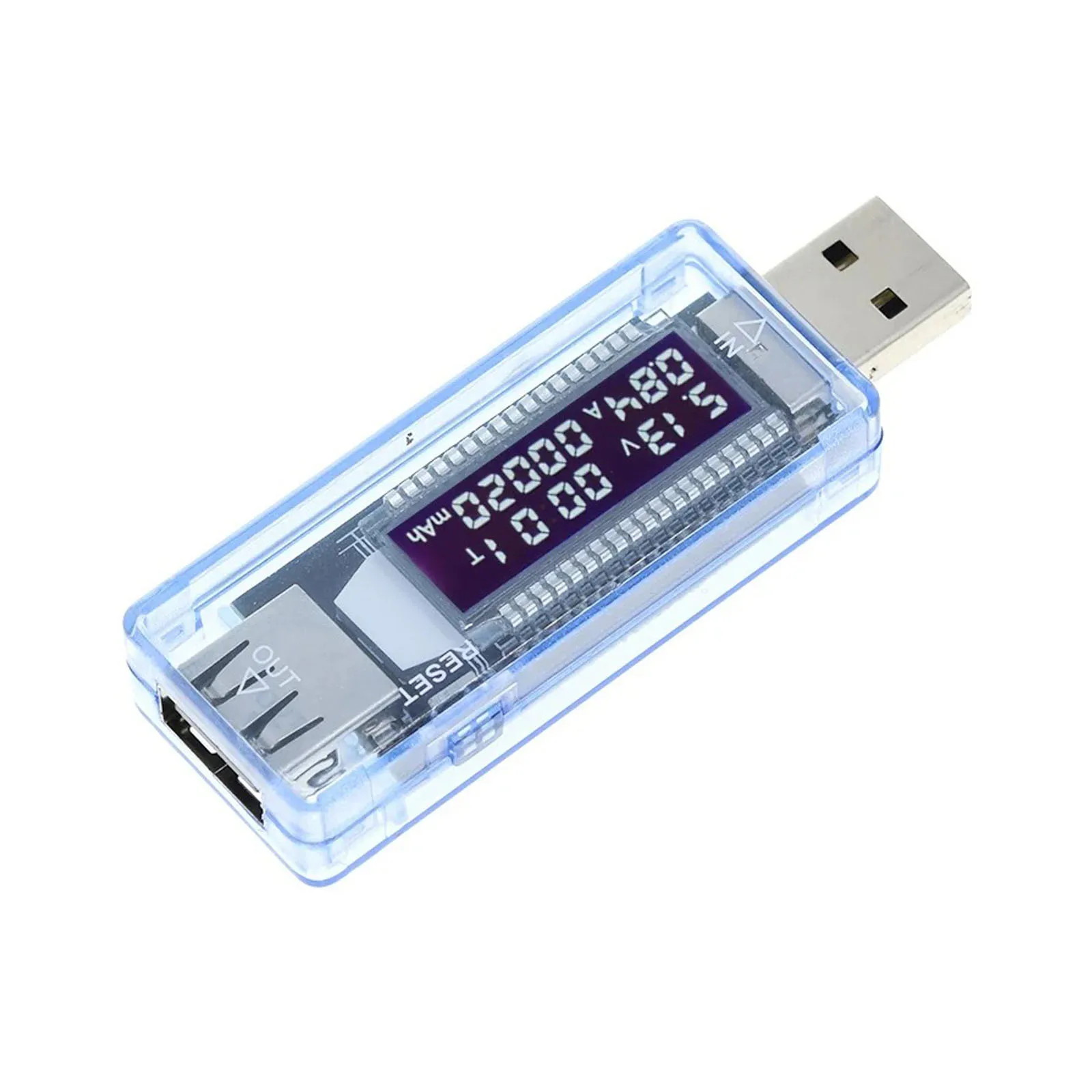 전압계 전류 전압 용량 배터리 테스터 KWS-V20 USB 볼트 전류 전압 닥터 충전기 용량 테스터