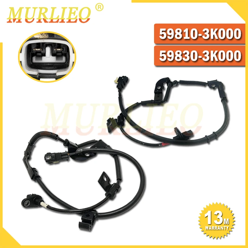 59810-3K000 59830-3K000 ABS Wheel Speed Sensor Front Left Right For Hyundai Sonata Azera Grandeur IV V 2.0 2.4 2.7 3.3 2001-2011