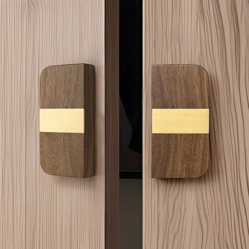 1PC Furniture Cabinets, Cabinet Door Handles, Wooden Wind Wardrobes, Cabinet Drawers, Wooden Solid Wood Door Handles, Handles