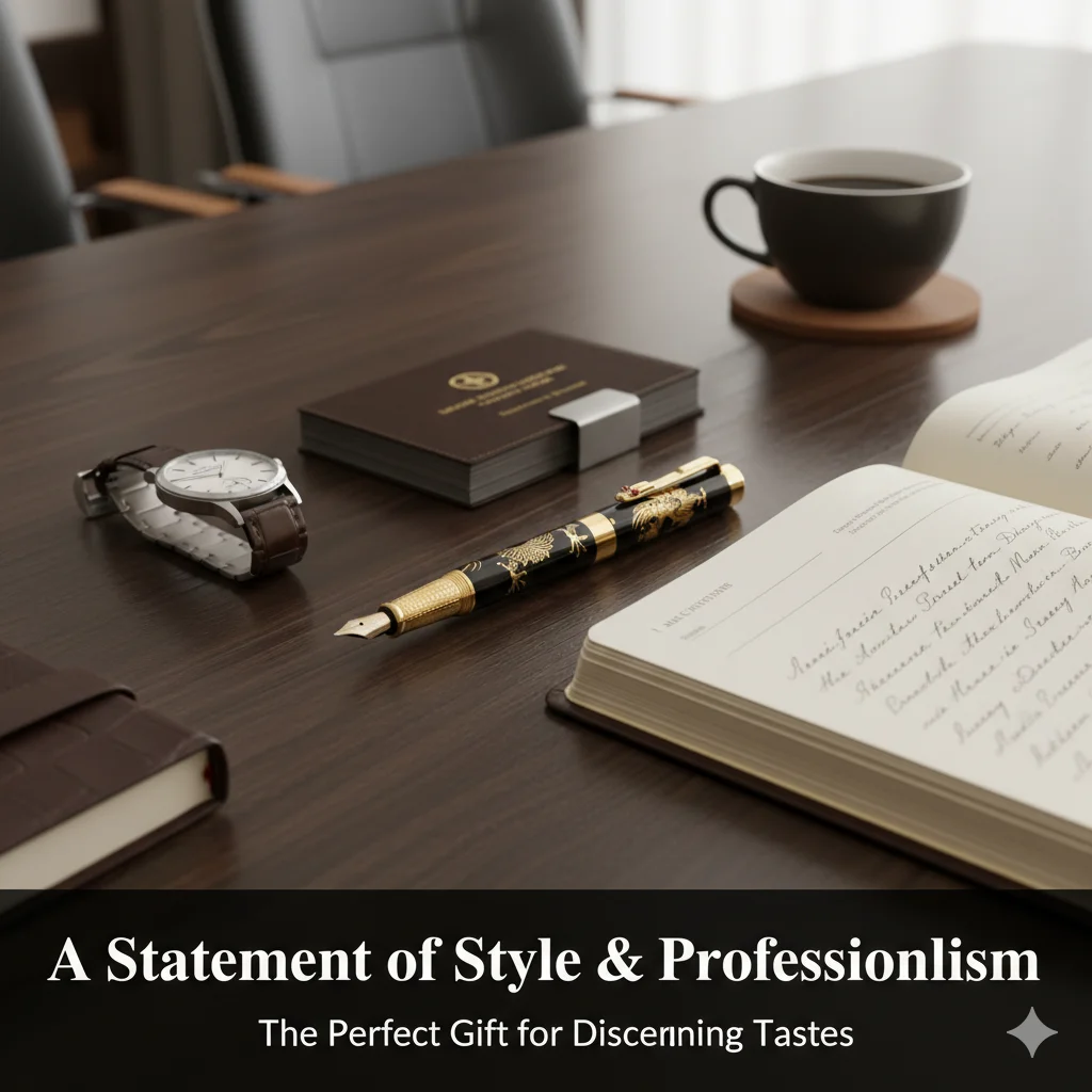 

Classic Dragon Engraved Metal Fountain Pen Elegant Calligraphy Writing Pen For Office School Business Use