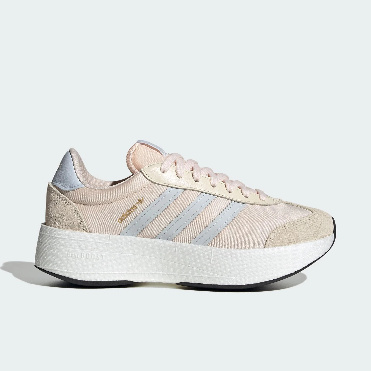 Adidas Authentic Three Leaves Women's Wear-Resistant Thick Sole Low-Top Sports Shoes JQ5801