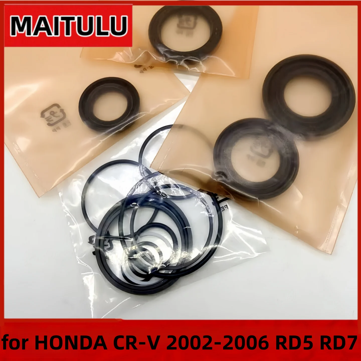 

Hydraulic Pump Repair Kits for HONDA CR-V 2002-2006 RD Pump Gaskets O-Rings Steering pump maintenance component 06538-S9A-003