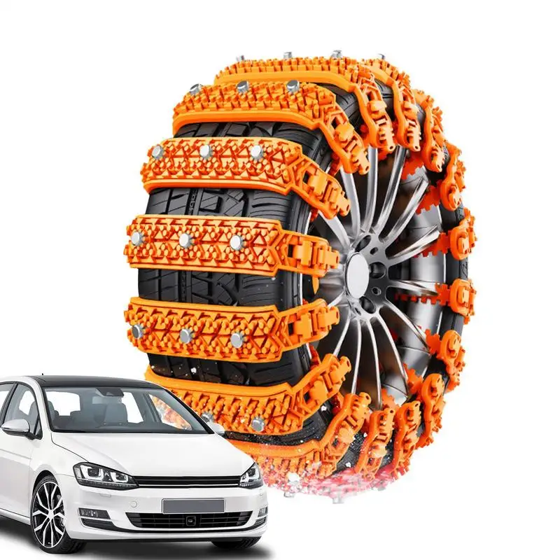 

Car Tire Chains Winter Snow Anti-Skid Tyre Cable Ties Auto Outdoor Snow Tire Tyre Anti Skid Chain Emergency Accessories