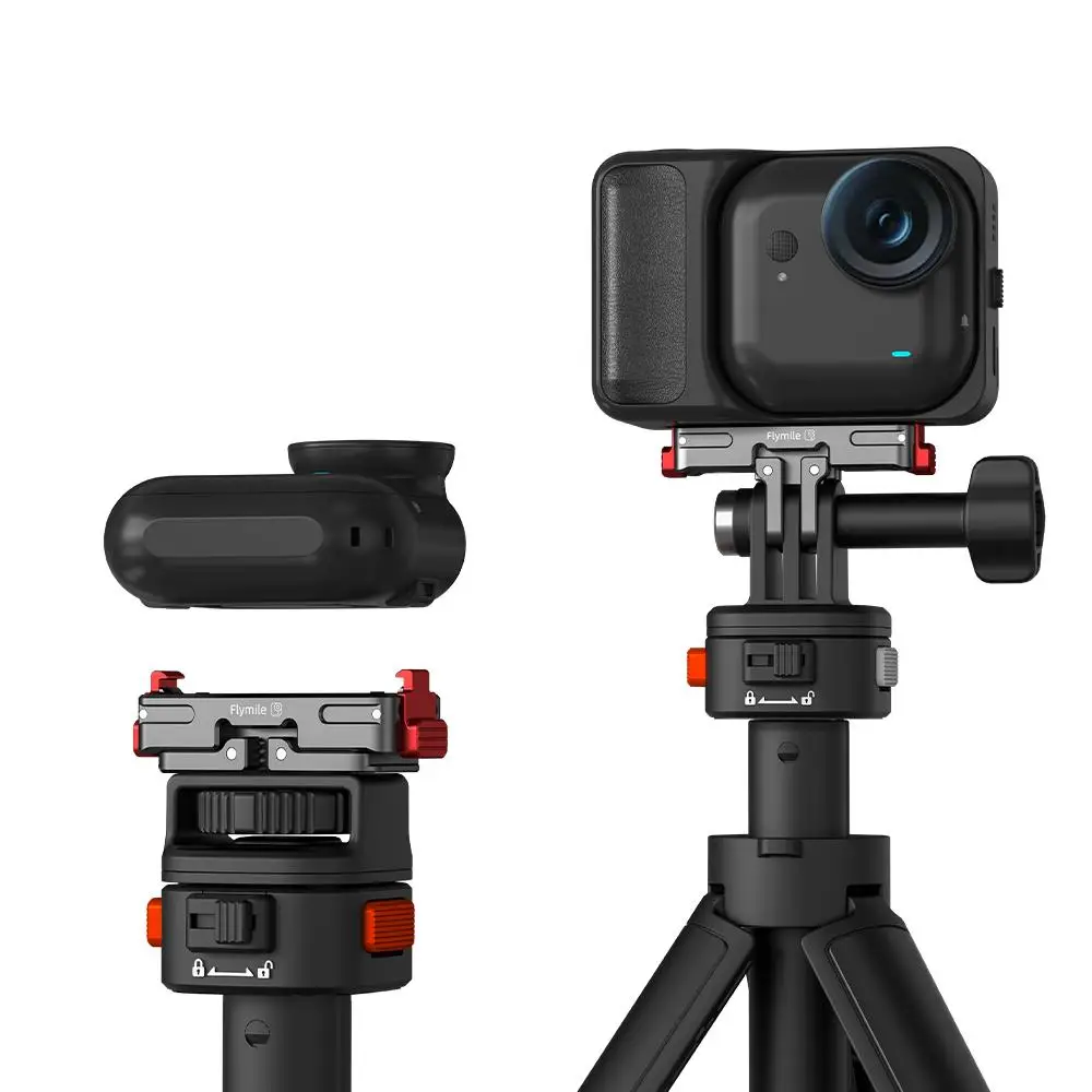 Магнитная основа из алюминиевого сплава для камеры Insta360 GO Ultra, магнитный быстросъемный адаптер, держатель для подставки, расширение, аксессуары G1C4