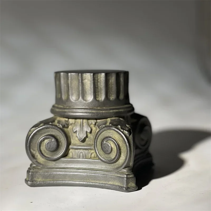 Replica European style Greek Ioni column style Roman column decoration ornament set photography props decoration base