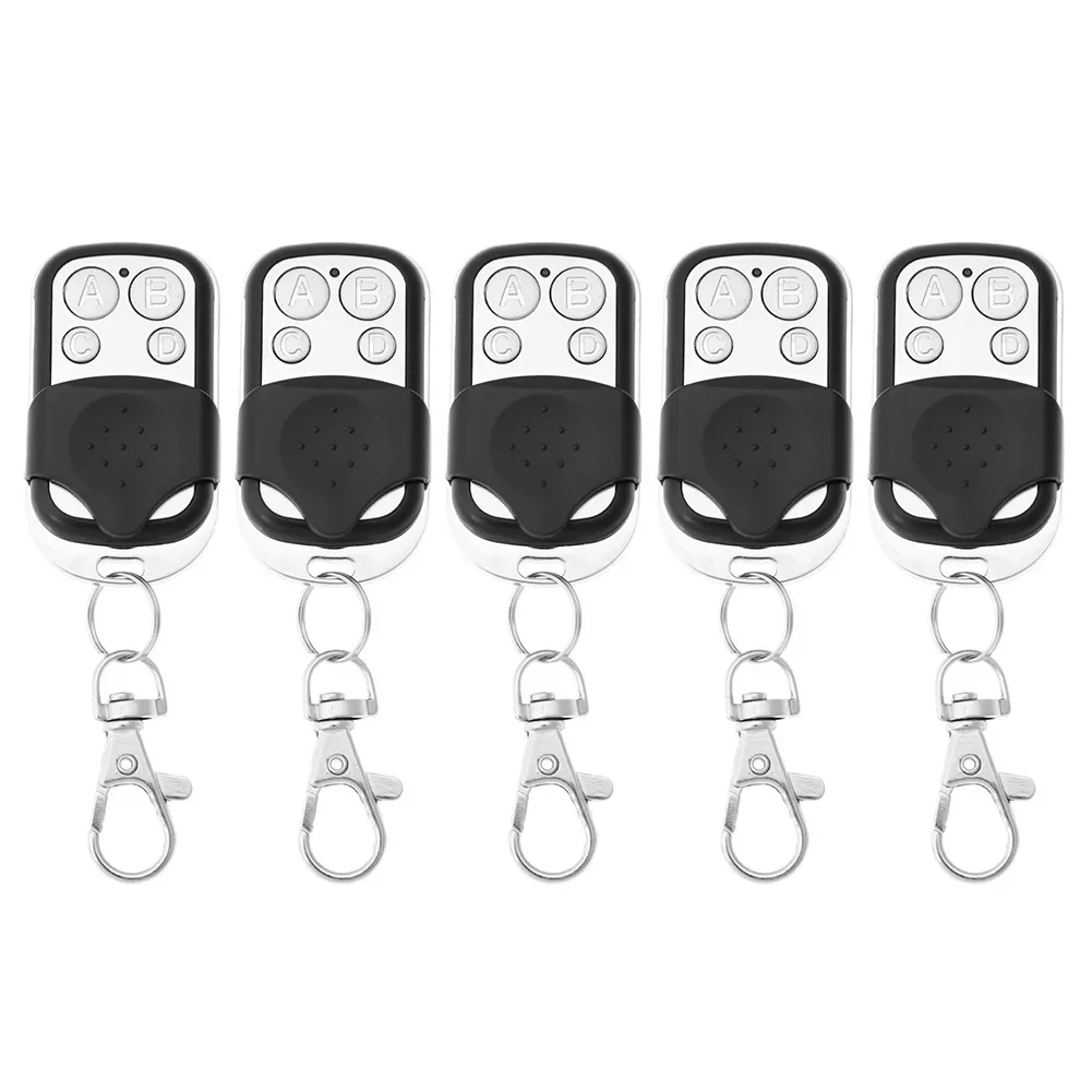 1-10pcs 433MHz Smart Copy Duplicator Remote Control 433.92 MHz Transmitter 4 Button Electric Garage Door Gate Remote Cloning