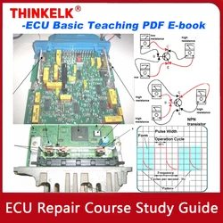 Ecu Reparatur kurs Studien führer Ecu Grund unterricht PDF E-Book PDF-Datei für Eprom Test Programm ming SMD Digital Central Simulator