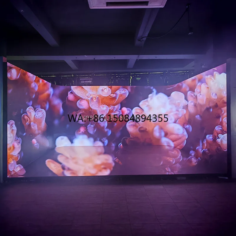

2880Hz P1.8 P2.5 XR Virtual Production Screen LED Video Background Display Wall for Retail Store Education Shooting Filming