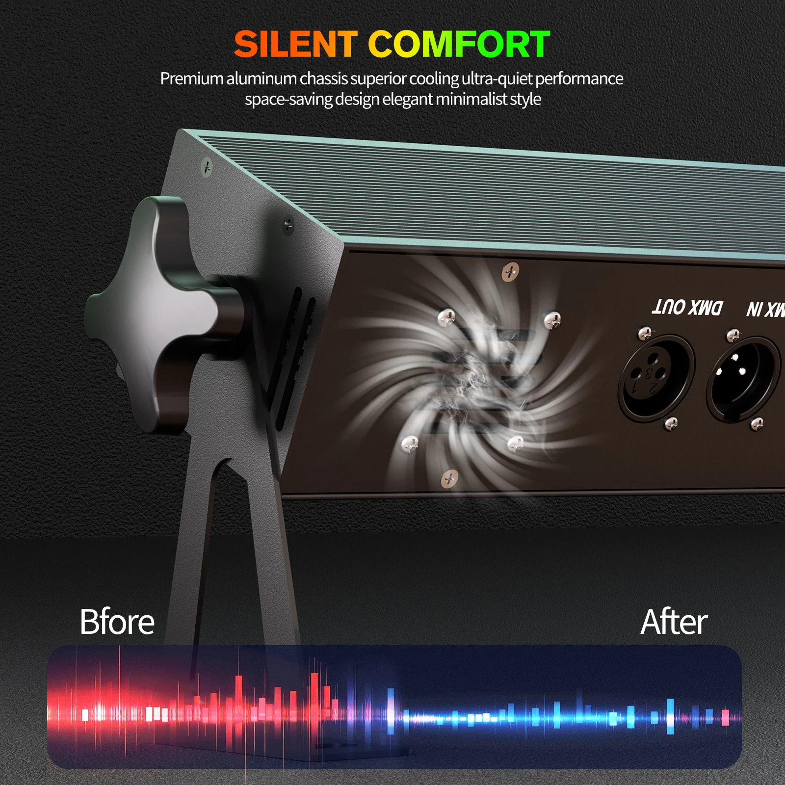 U'King 14X20W RGBW COB ضوء المرحلة بار عالية الطاقة مصفوفة بكسل جدار غسالة أضواء DMX512 ستروب DJ أضواء لعرض الحفلات بار KTV