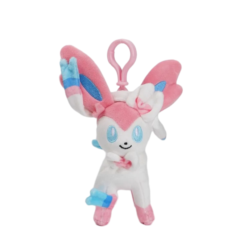 Pokemon Jigglypuff Charmander Gengar Squirtle Mimikyu Kawaii Plüsch Stofftier Schlüsselbund Rucksack Anhänger Schlüsselanhänger Geburtstagsgeschenke