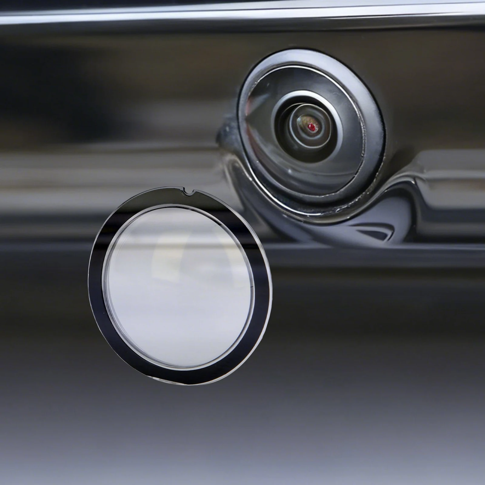 2/4Pcs Anti-Scratch Lens Protector Car Front Bumper Camera Lens Protection Cover for Tesla Model Y Juniper/Model YL 2025 2026