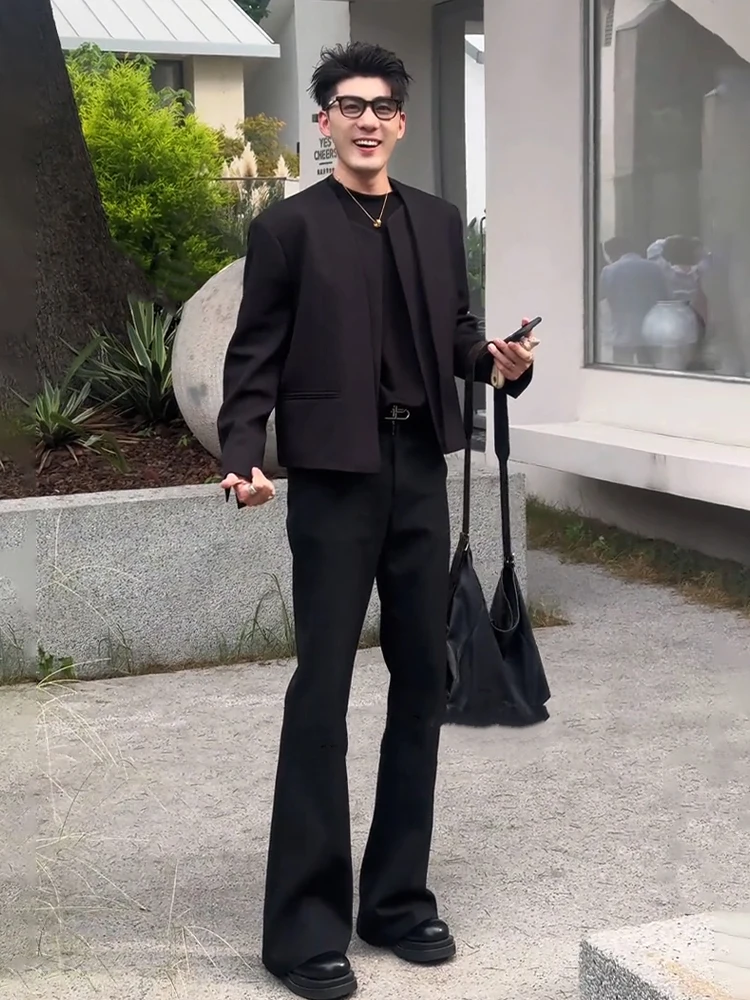 

Oulder Pad ort Костюм Jaet Мужской комплект Nel Faion Повседневные брюки Цельный комплект Осенние длинные свек Длинные брюки Молодежные