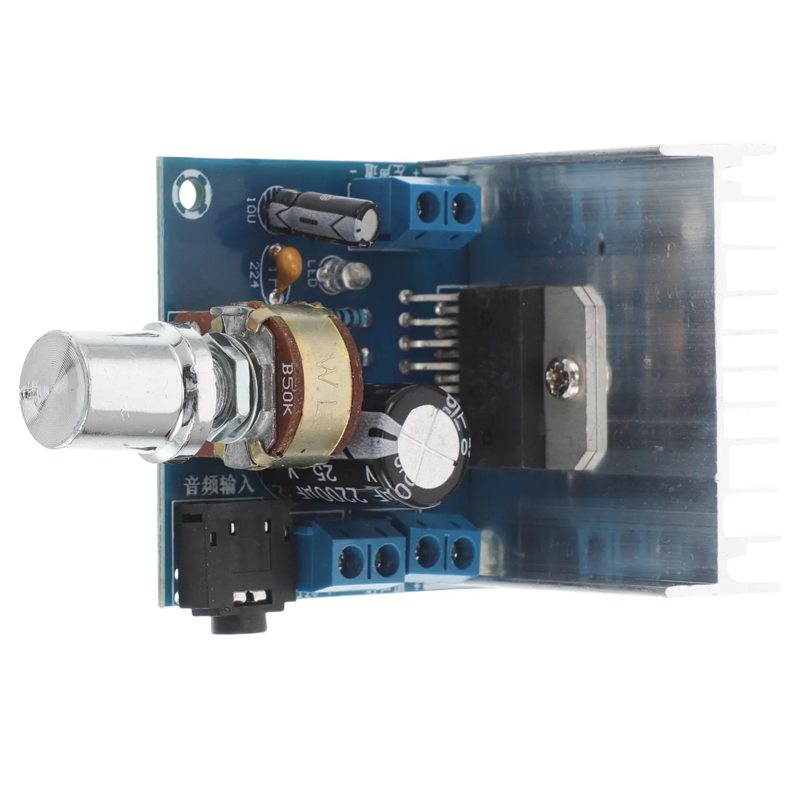

Dual Channel Noiseless 12V Dc Audio Amplifier Board for Motorcycle Motorbike Car Stereo System Replacement Module Compact Design