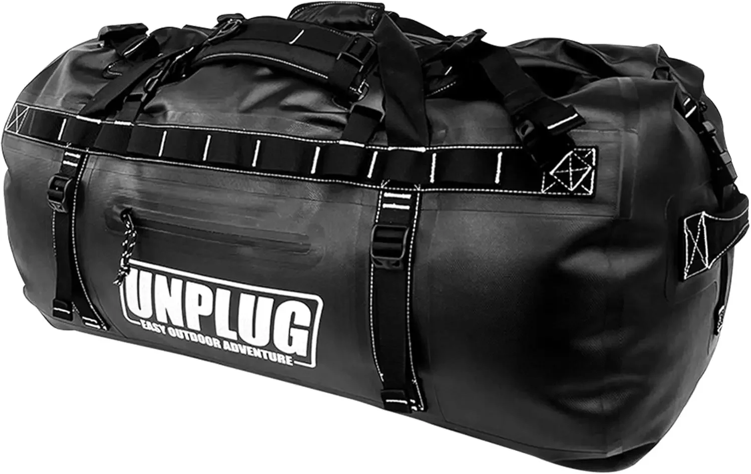 Ultimate Adventure Bag -1680D Heavy Duty Waterproof Travel Duffel Bags for Camping, Motorcycle Dry Bag, Waterproof Bags f