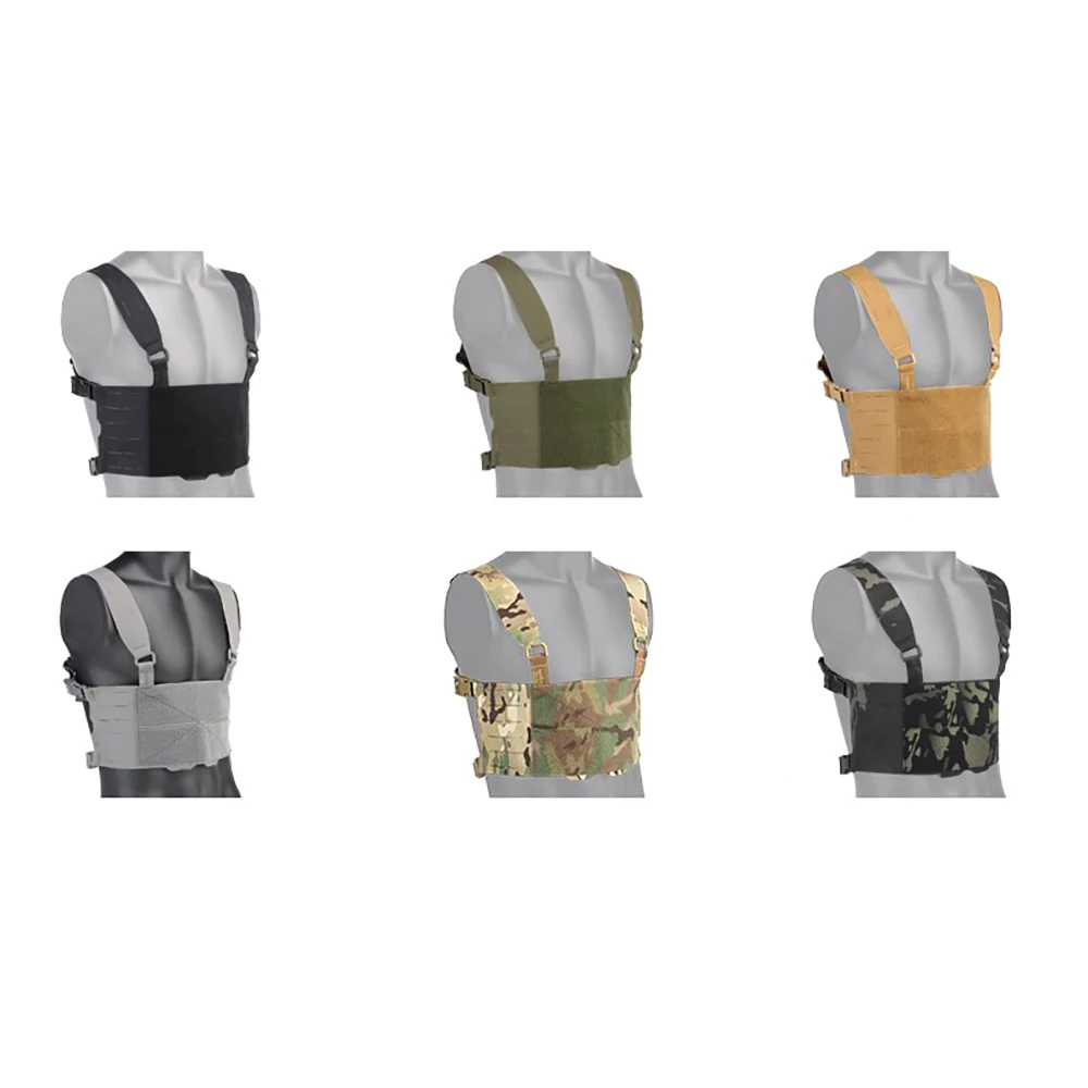 

FC Tactical Chest Rig Expansion Tactical Vest Modular Panel Laser Cutting External Panel Lightweight Hunting Equipment