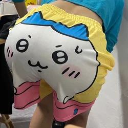 Shorts amusants Chiikawa Hachiware, accessoires d'anime, nouveau dessin animé japonais, pantalons pour couple référer, cadeau d'anniversaire mignon, été