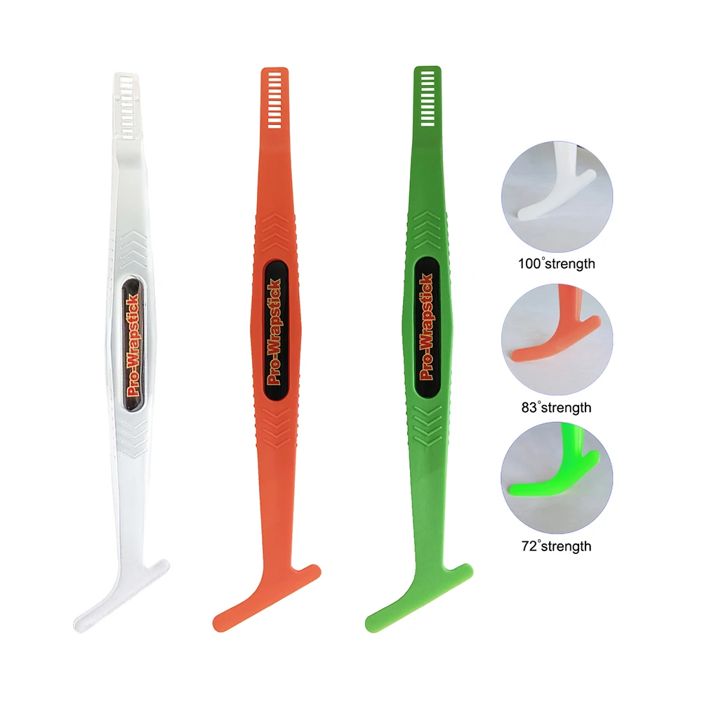 

Flexible Magnetic Micro Stick Squeegee Vinyl Wrap Tool Corner Scraper Curves Slot Tool for Installing Contour Vehicle Wraps B85