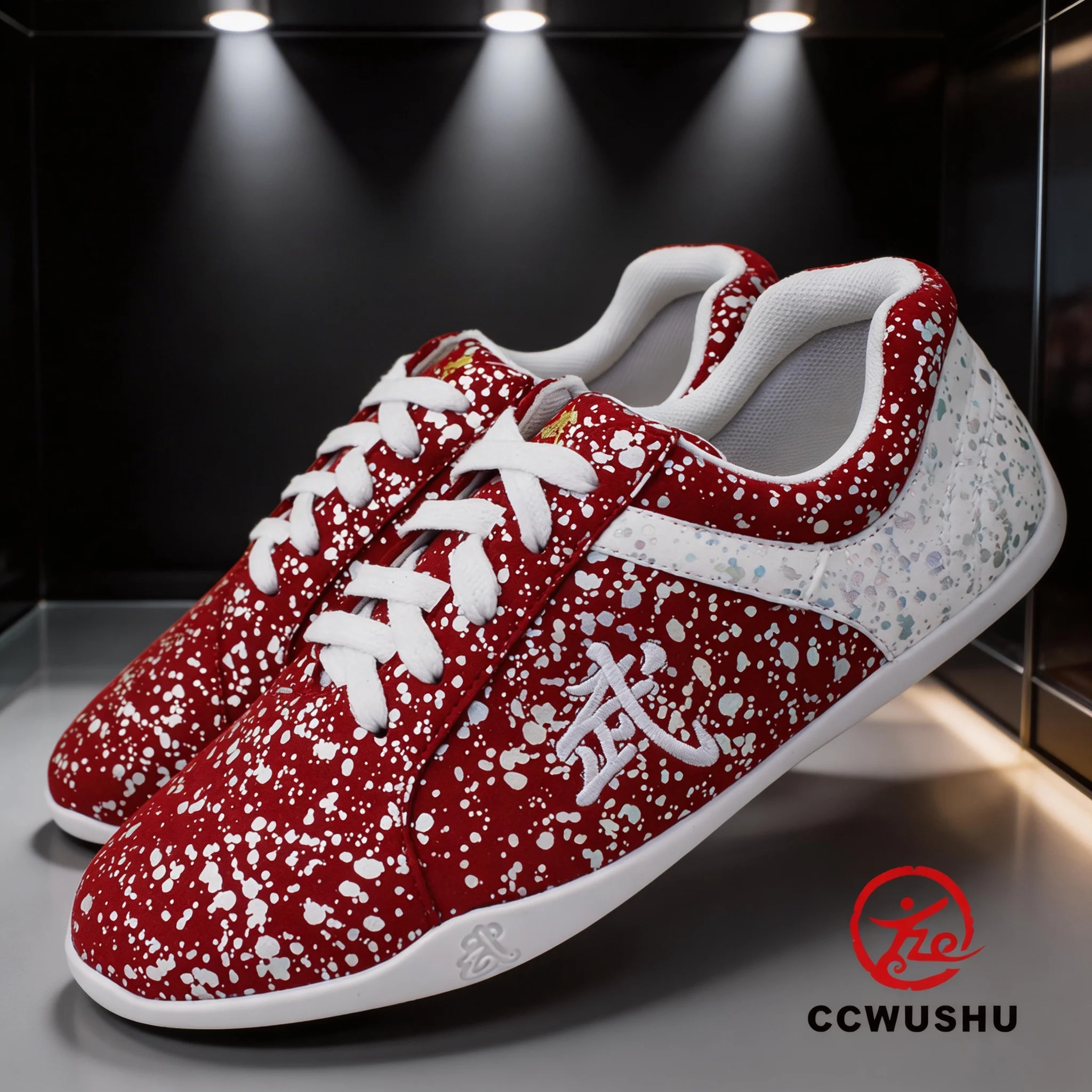 Kampfkunst-Schuhe Taolu-Schuhe Wushu-Schuhe Chinesische Kungfu-Schuhe CCWushu Taichi Taiji Nanquan Changquan Schuhe – Detail 13