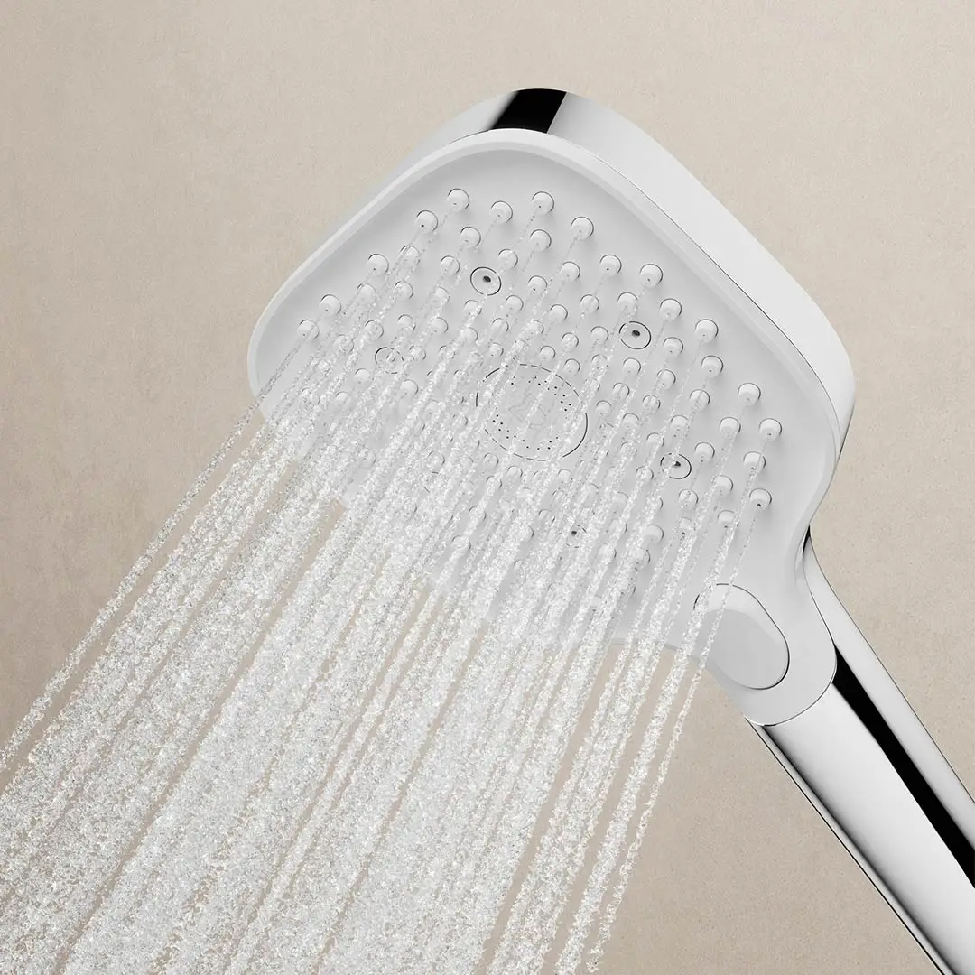 MIJIA High Pressure Handheld Shower Head with 3 Spray Modes, Large Water Flow, Universal Fit Bathroom Nozzle, Easy Install