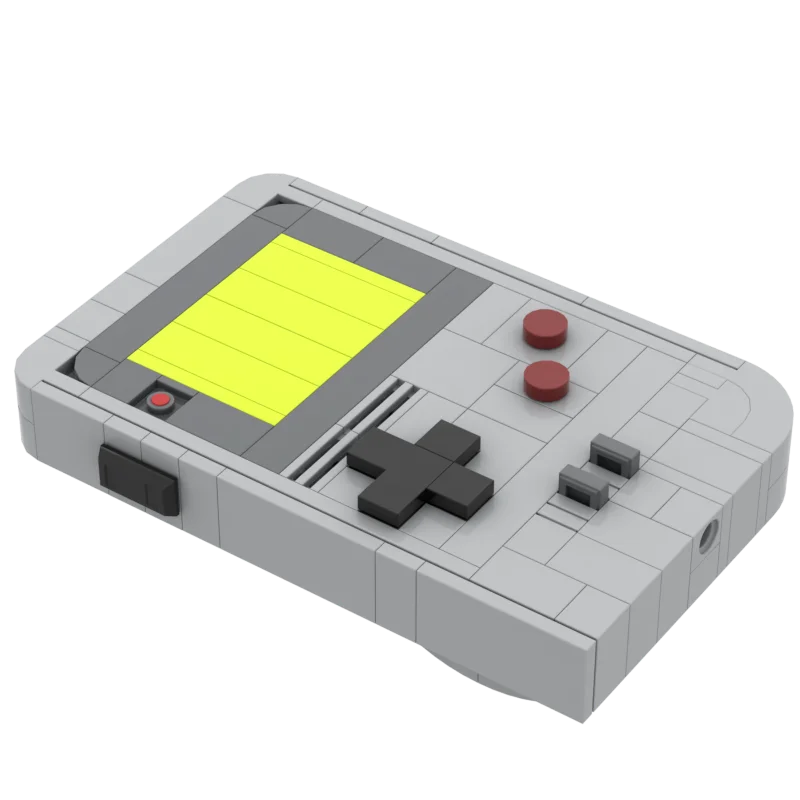 Game Boy Advance Bouwstenen Spelconsole MOC DIY Bricks NES Model Cadeau Speelgoed (onderdelenpakket elektronische handleiding)