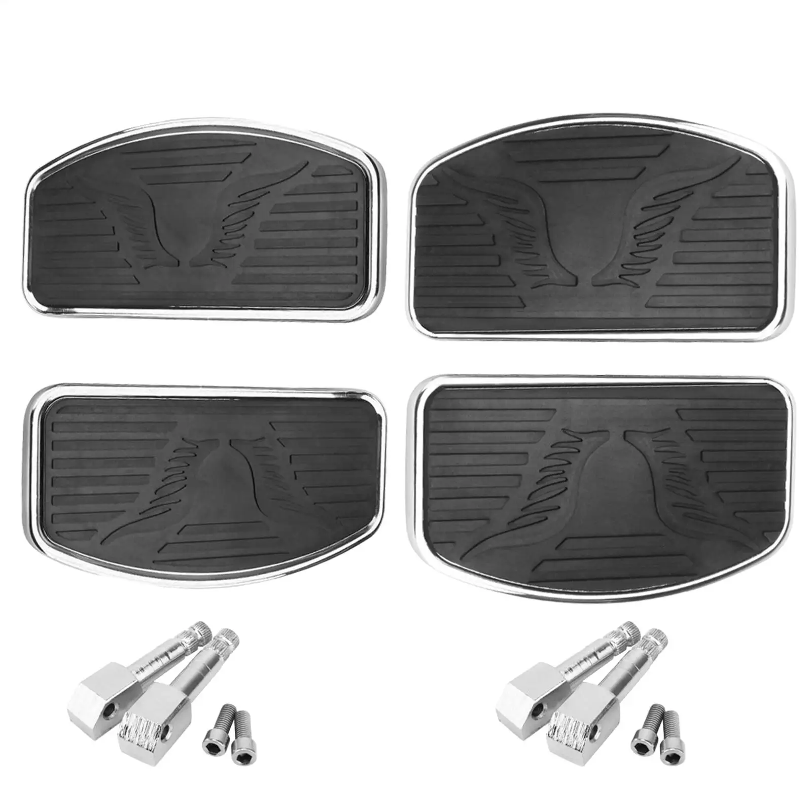 

Motorcycle Foot Peg Scooter Front Floorboard Streamlined Ergonomic Motorcycle Foot Rest For Travel Touring Highway Riding