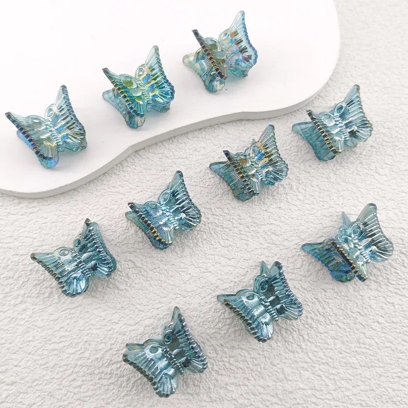 10 stücke Ins Mini Schmetterling Haar Klaue Clips Bunte Trendy Nette Kleine Clips Mehrfarbige Mädchen Haar Clips Haarnadel Haar Zubehör – Detail 18