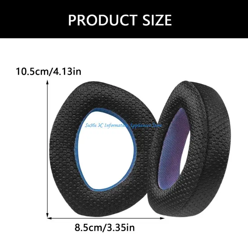  Leather Headphones Ear Pad for Hd700 Headsets Cushions Cover Earmuff