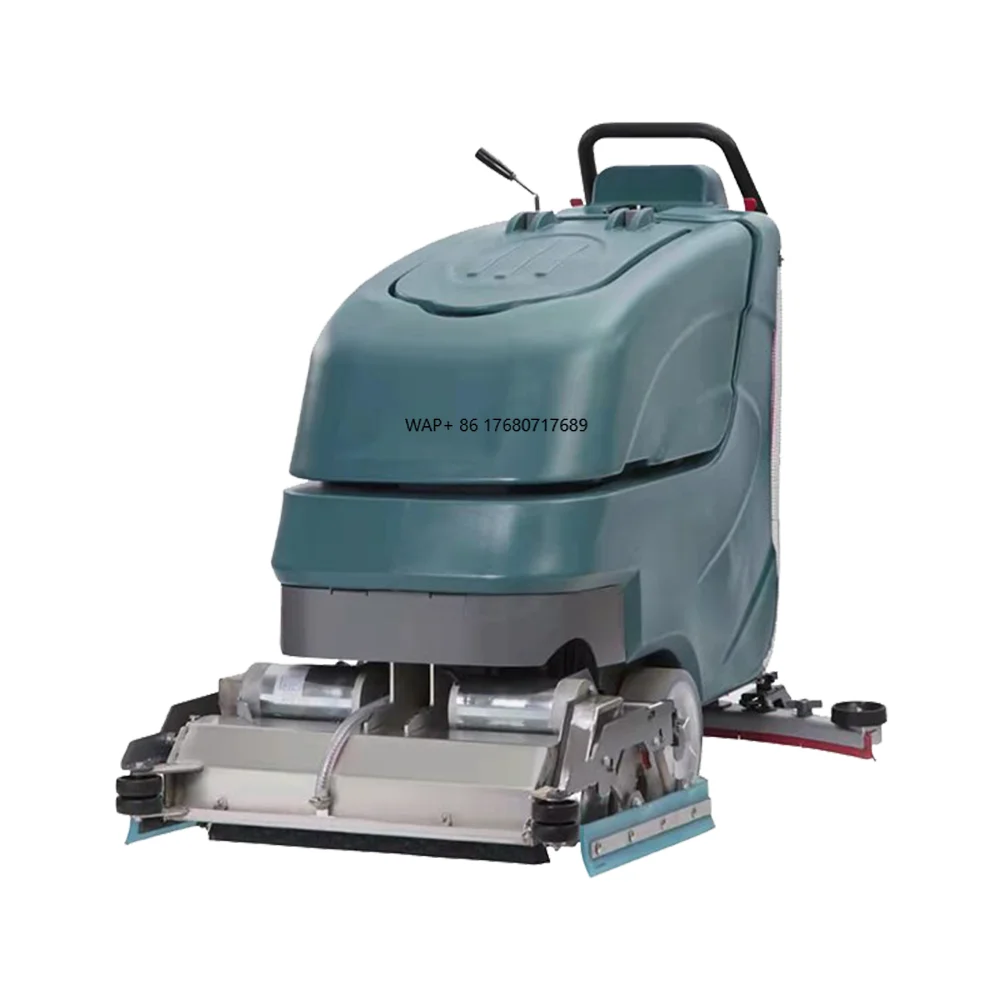 

Multifunctional 860 Width Floor Scrubber and Sweeper Machine with 20L Dustbin 24V Battery Indoor Marble and Tile Floor Cleaner