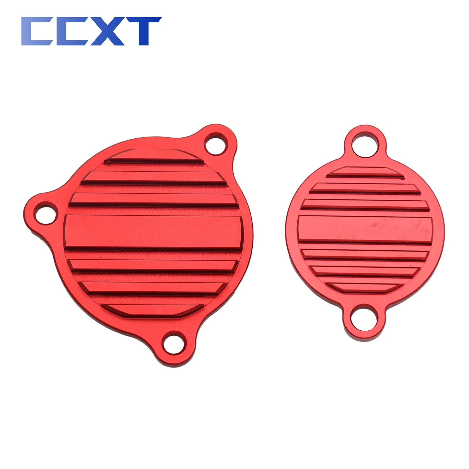 Motorcycle Oil Pump Cover Guard Cap and Oil Filter Cover Cap For KTM 250 350 450 500 530 SXF XCF XCW EXC EXCF SMR XCFW 2009-2021