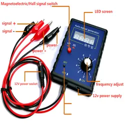 Automobile Auto Vehicle Signal Simulator Generator Car Hall Sensor Crankshaft Position Sensor Signal Tester Meter 2Hz To 8KHz