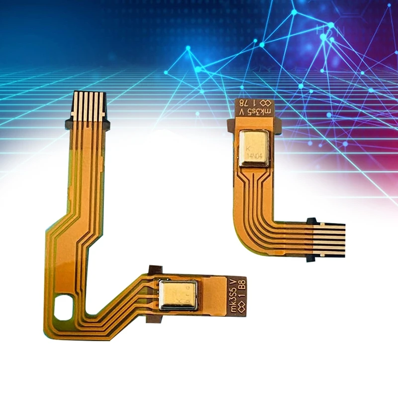 5 Pairs LR Microphone Flex Cable V2.0 For PS5 Game Console Dual Sense Inner Ribbon Cables Replace For PS5 Controller Spare Parts