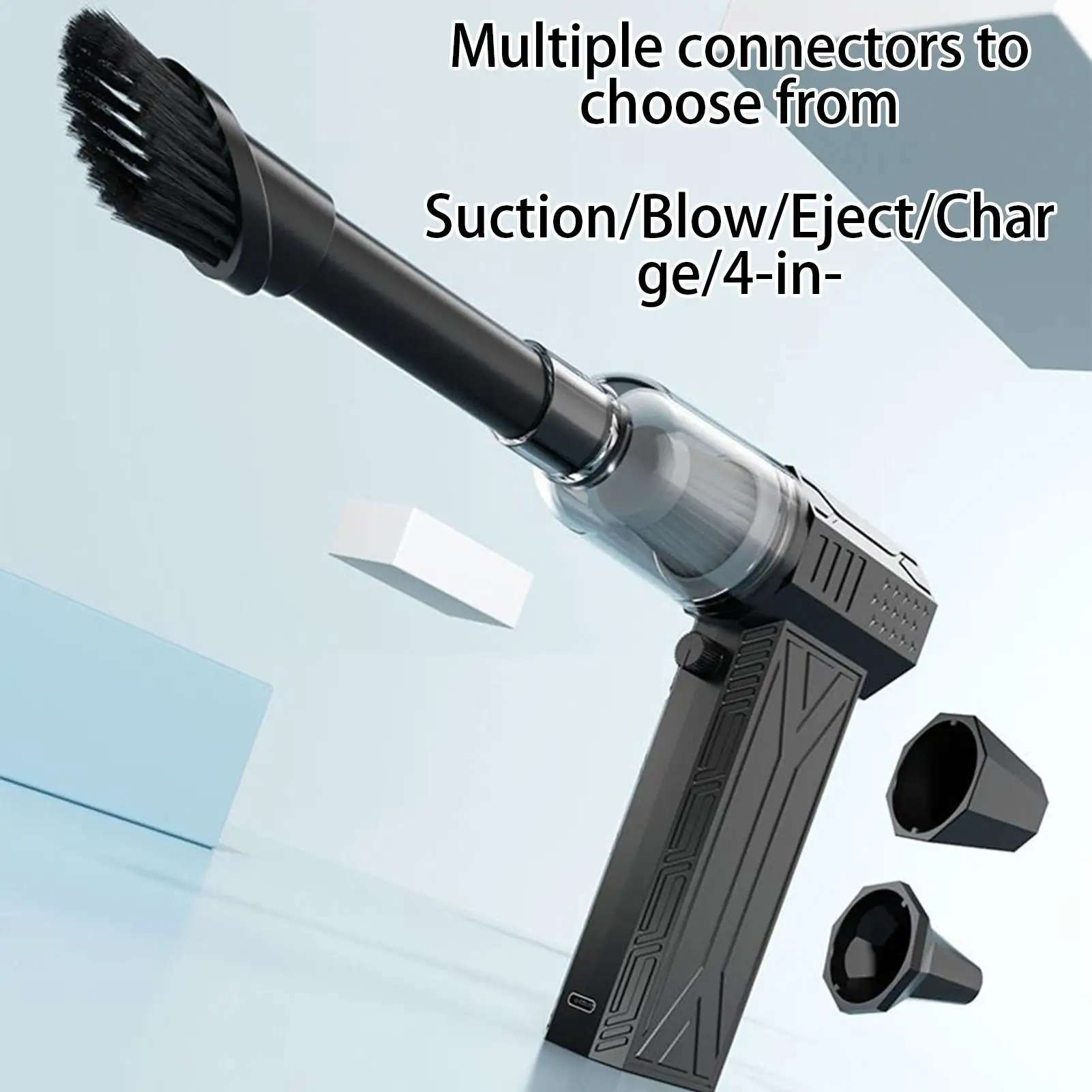 

Handheld Snow Blower Stepless Speed Dust Removal Suction Hand Held Snow Blower For Melting Driveway Lawn Winter Home Outdoor