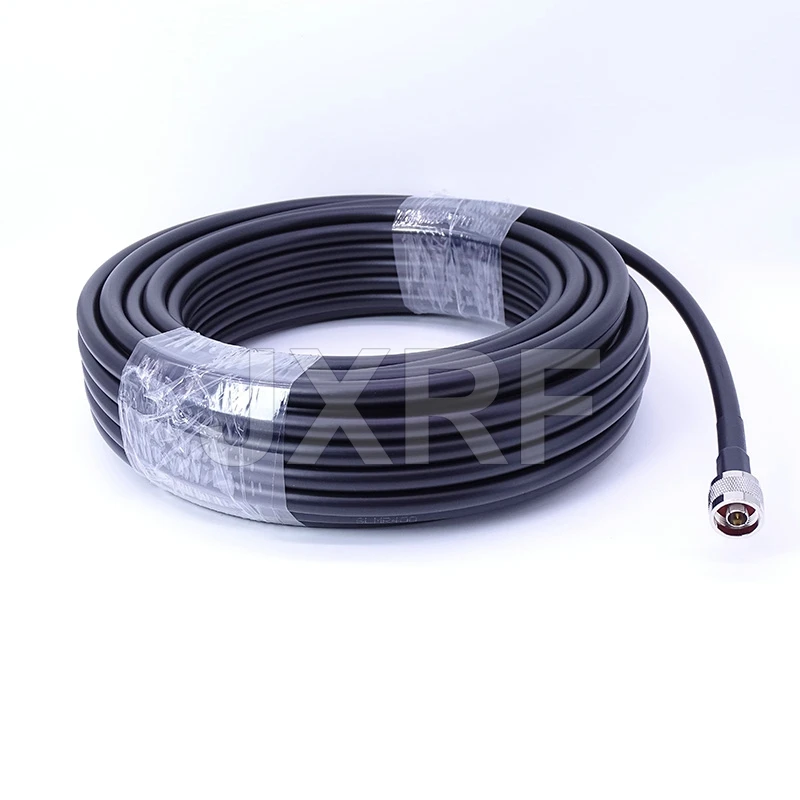 JXRF Connector N Male Female to SMA Male Female LMR400 Cable 50 Ohm Low Loss RF Coax Pigtail Jumper For 3G 4G 5G Antenna