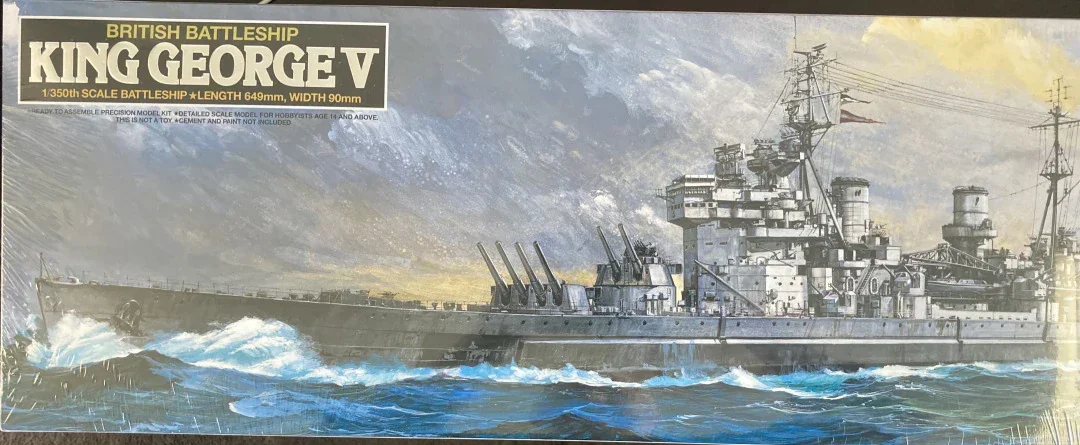 

TAMIYA Assembly Ship Model Kit 78010 British Battleship King George V 1/350