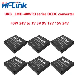 Free Ship Hi-Link 40W DCDC Converter 24V to 3V 5V 12V 15V 24V Output Switching Power Supply Module for LED lighting source