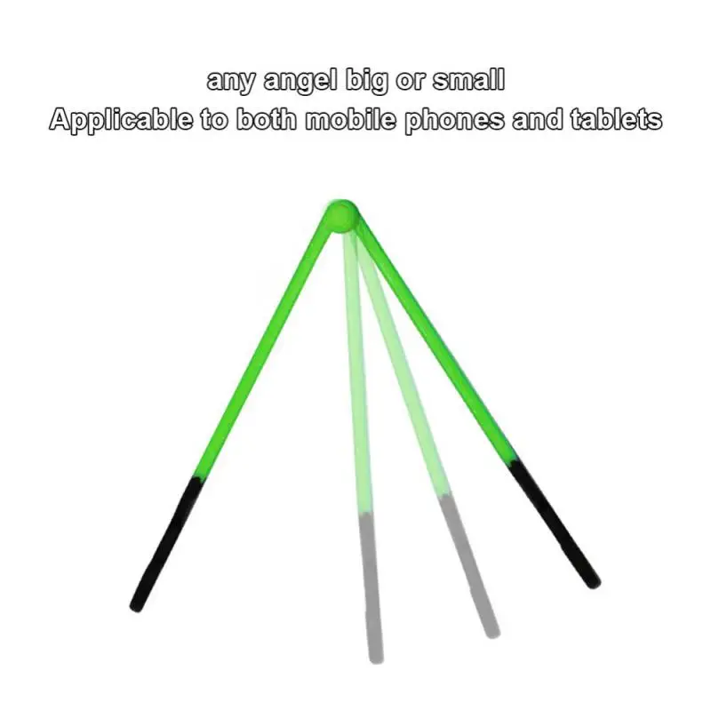 Cell Phone Stand Holder For Smartphone Tablet Desk Universal Foldable Mobile Phone Holder Stand V-Shaped Adjustable