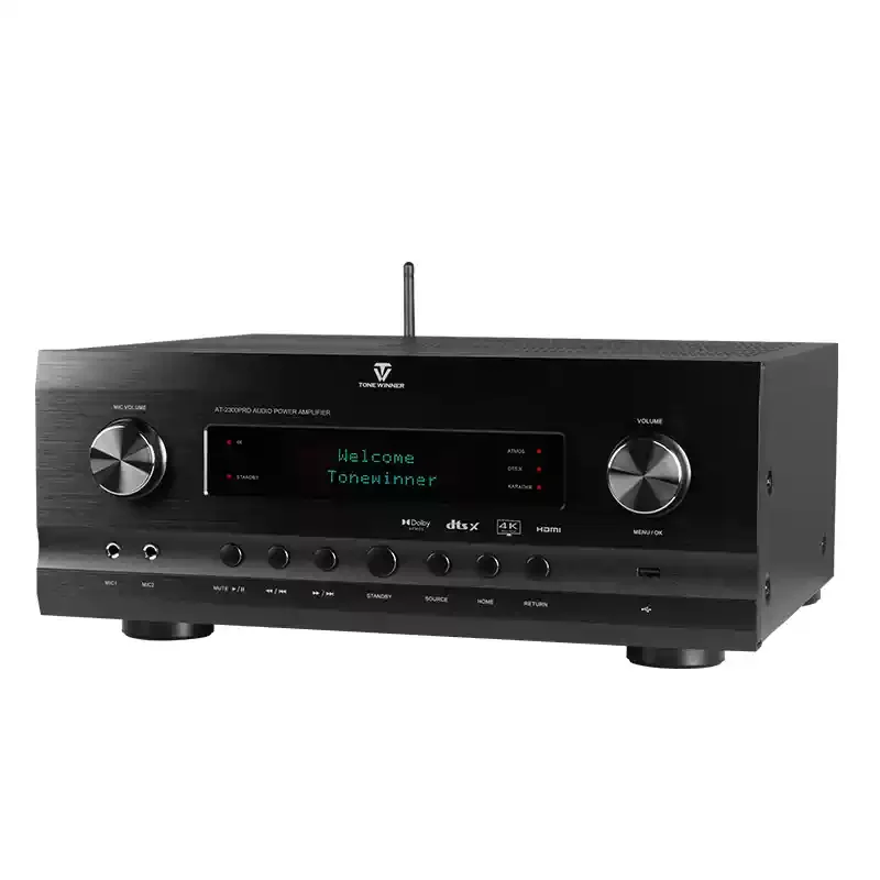 

Winner AT-2300PRO Power Amplifier 4K Panoramic Sound 7.3.4 Shadow K High Power AV Cinema Amplifier