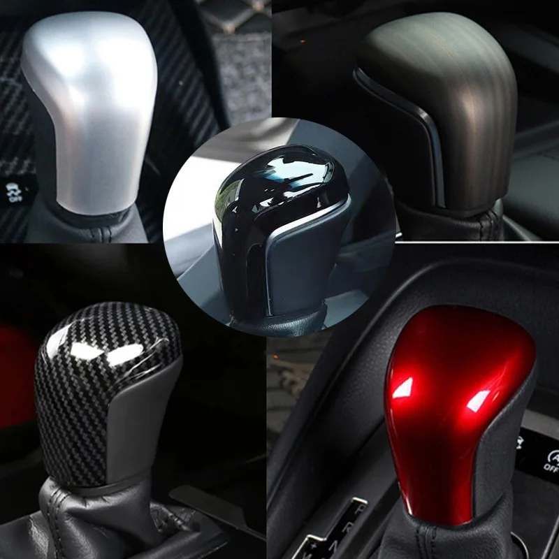 Gear Shift Knob Cover Sticker for Toyota Corolla E210 (2019+), Camry (2018+), Yaris, and Avalon (2019+) Models,car Accessories