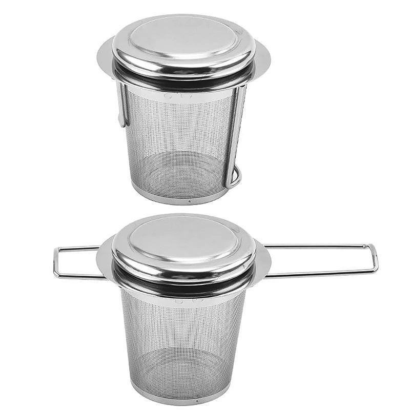 Colador de té de acero inoxidable 304, Infusor de té reutilizable, colador de té, tetera, hojas de té sueltas, filtro de especias, accesorios de cocina