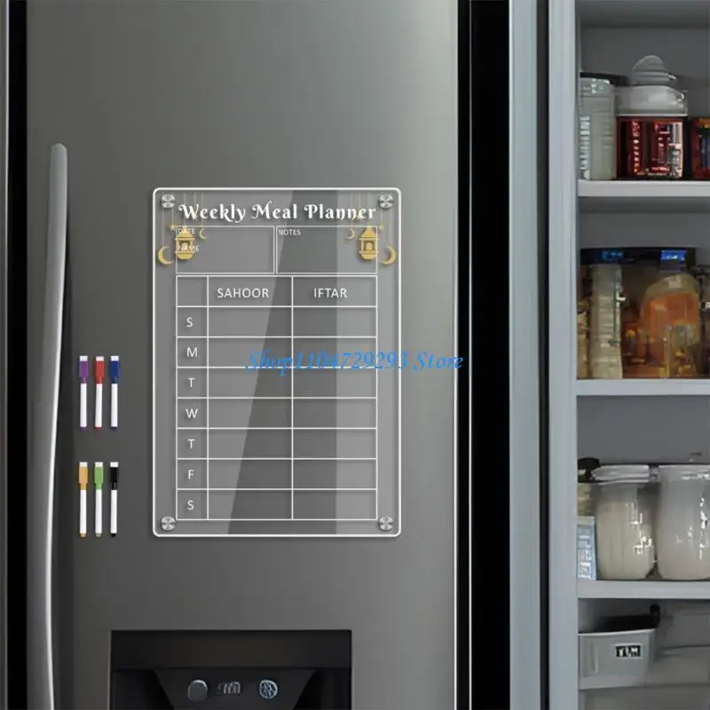 Y2GD Weekly Calendar To-do-list Planner for Kitchen Meal Planner