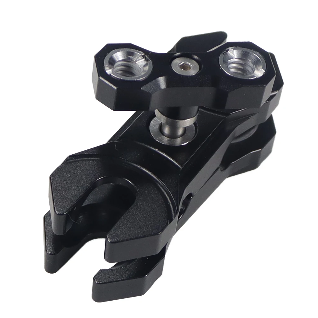 20mm Kugelkopf-Klemmhalterungsadapter mit 1/4'- und 3/8'-Schraube, ARRI-Positionierungsstift für DSLR-Kamera-Rig, Magic Arm, Monitor- und Lichthalterung – Detail 21